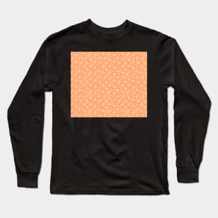 Orange Polka Dots Cute Patterns Long Sleeve T-Shirt